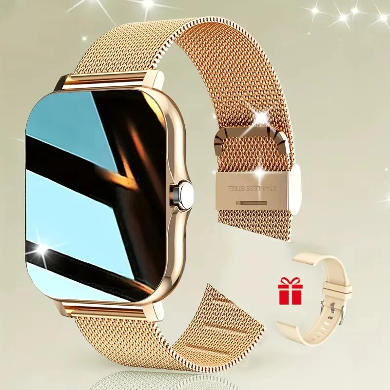 2026 Smart Watch with Blood Pressure & Oxygen Monitoring for Android & iOS