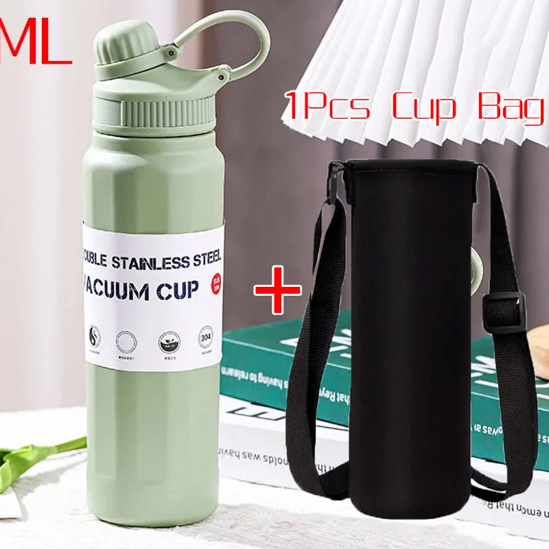 Stainless Steel Thermos Bottle – Large Capacity 840ml
