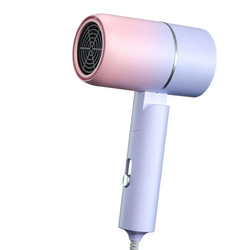 BALASHOV Folding Mini Hair Dryer with Carrying Bag