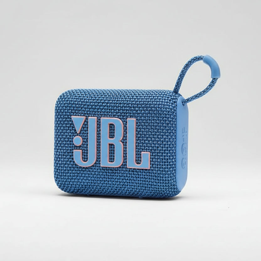JBL GO4 Bluetooth speaker  on a white background